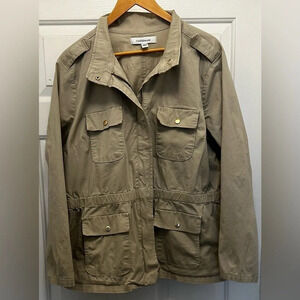 Croft & Barrow Women’s Beige Light Tan Jacket Size XXL